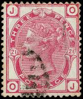 Large Coloured Corner Letters SG138 - 196 (1873-84)
