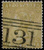 Large Uncoloured Corner Letters SG92 - 137 (1865-83)