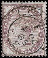 No Corner Letters SG164 - 174 (1880-81)