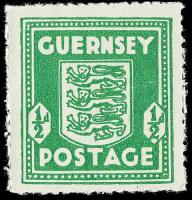 1941 SG1b ½d Bluish Green