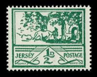 1943 SG3 ½d Green