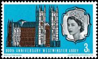 1966 Westminster Abbey, 900th Anniversary, Phosphor