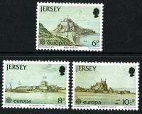 1978 Europa Monuments, Castles from Paintings by Thomas Phillips