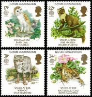 1986 Europa, Nature Conservation, Endangered Species