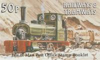 1988 50p Manx Railways and Tramways (SB18)