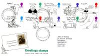 1996 Greetings Cartoons (Addressed)
