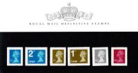 2009 2nd, 2nd Large, 1st, 1st Large, 50p, £1.00p Pack No. 82