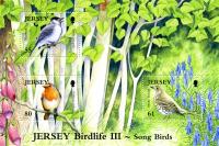 2009 Birds 3 values MS
