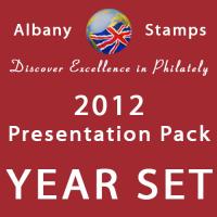2012 Year Set of 5 Alderney Packs