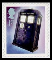 2013 Doctor Who Tardis Self-Adhesive Enschede (SG3449)