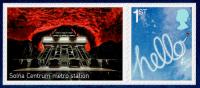 2019 Stockholmia Expo Smilers Stamp with Label (Label may vary from shown)