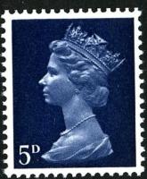 SG 735 5d royal blue