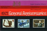 1972 Anniversaries (5th series) Pack
