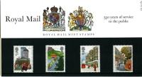 1985 Royal Mail Public Postal Service, 350 Years Pack