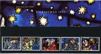 1992 Christmas, Stained Glass Windows Pack