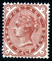 SG167 1½d Venetian Red