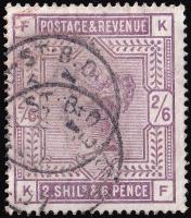 SG178 2s6d Lilac - Good Used (Cat. £100) - (Spec: K10, i) (Scott: 96)