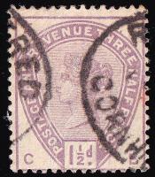 SG188 (K18) 1½d Lilac - Good Used (Cat. £25)