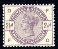 SG190 2½d Lilac