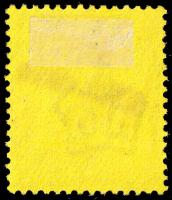 SG202s (K32s) 3d Purple/Yellow - Fine Mounted Mint Overprinted "SPECIMEN" (Cat. £60)