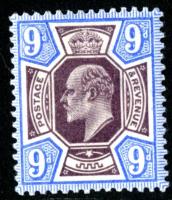 SG251 9d Slate-Purple & Ultramarine