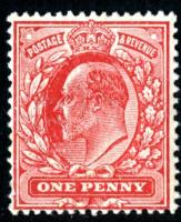 SG282 1d Pale Rose-Carmine