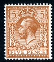 SG381 5d Brown