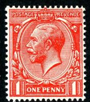 SG419 1d Scarlet