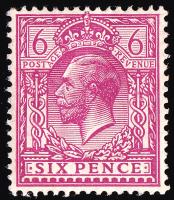 SG426a 6d Purple - Average Mounted Mint (Cat. £4) - (Spec: N42) (Scott: 195)