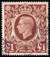 SG478C £1 Brown - Fine Used (Cat. £26) - (Spec: Q34) (Scott: 275)