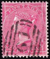SG66a 4d Rose - Fine Used (Cat. £75) - (Spec: J51, ii) (Scott: 26)