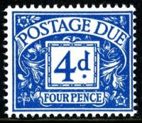 SG:D43  1954 4d blue