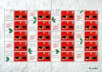 SG: LS2 2000 Christmas Robin in Pillar Box
