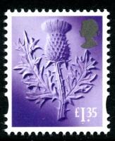 SG S163 £1.35p Thistle