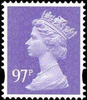 SG U3081 97p Bluish-Violet MPIL M14L (Cartor)