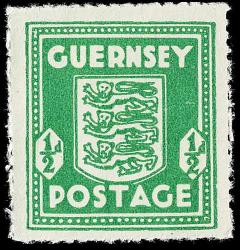 1941 SG1b ½d Bluish Green