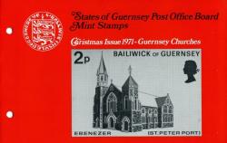 1971 Christmas Guernsey Churches pack