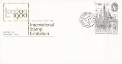 1980 9th April London Exhibition Post Office Cover with House of Commons CDS (ACTUAL ITEM)