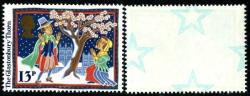1986 Christmas 13p Underprint (Stars on Reverse) 1986 Christmas 13p Underprint (Stars on Reverse)