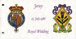 1986 Jersey Royal Wedding pack 1986 Jersey Royal Wedding pack
