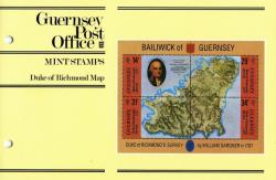 1987 Richmond's Survey miniature sheet pack