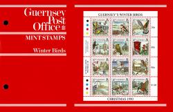 1990 Christmas Winter Birds Pack
