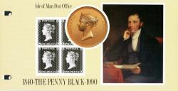1990 Penny Black Miniature Sheet pack