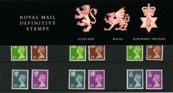 1991 Regional Pack No 26 NI,Scot,Wales