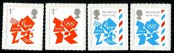 2012 Olympic & Paralympic Self-adhesive (SG3250-3253)