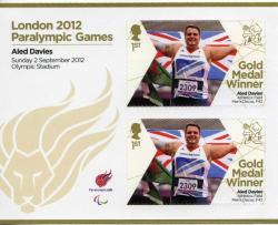 2012 Paralympic Games Aled Davies Discus MS