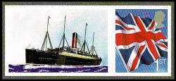 2012 Smilers Spring Stampex Titanic Stamp with Label (Label may vary)