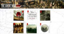 2016 The Great War 1916 Pack containing Miniature Sheet