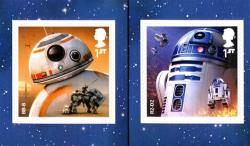 2017 Star Wars Self-adhesive BB8 & R2D2 (SG4017-4018)