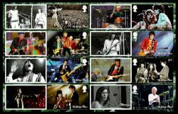 LS138 2022 The Rolling Stones at Hyde Park 8x Smilers Stamps (Labels may vary from shown)